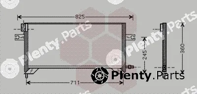 Van Wezel 13005204 — Condenser, air conditioning