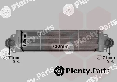 Van Wezel 58004233 — Charge Air Cooler