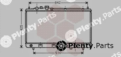 Van Wezel 27002167 — Radiator, engine cooling