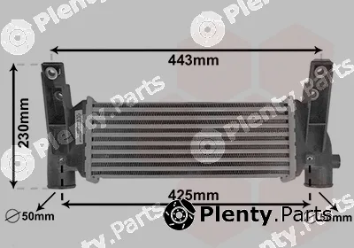 Van Wezel 18014724 — Charge Air Cooler