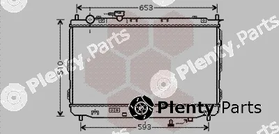 Van Wezel 83002070 — Radiator, engine cooling