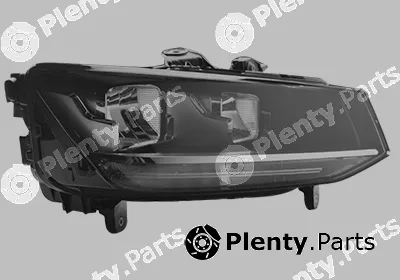 Van Wezel 0374962 — Headlight