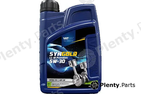 Vatoil 50582 — Engine Oil SynGold LL-III Premium 5W-30