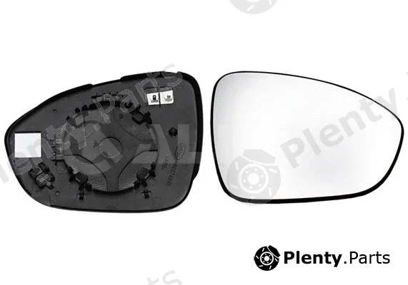Alkar 6432748 — Mirror Glass, exterior mirror