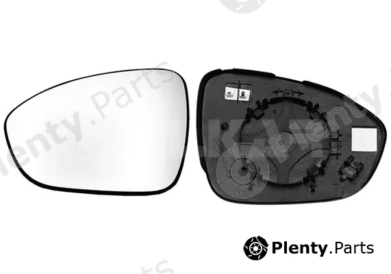 Alkar 6431748 — Mirror Glass, exterior mirror