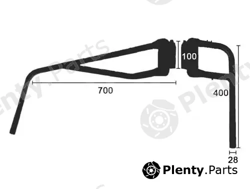 Alkar 9402003 — Holder, exterior mirror