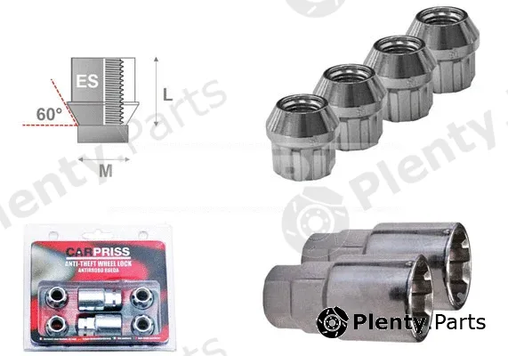Carpriss 70520516 — Wheel Nut