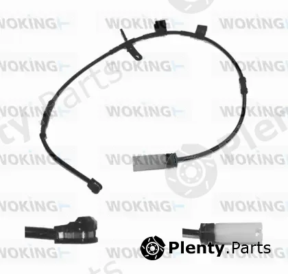 Woking 001104 — Warning Contact, brake pad wear
