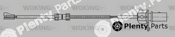 Woking 001190 — Warning Contact, brake pad wear