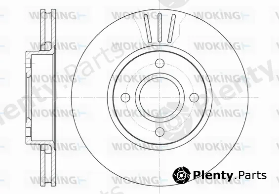 Woking D6469.10 — Brake Disc