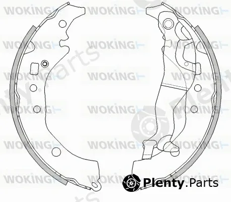 Woking Z4292.01 — Brake Shoe