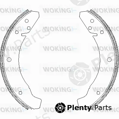 Woking Z4683.00 — Brake Shoe
