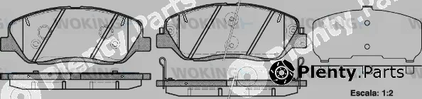 Woking P13263.02 — Brake Pad Set, disc brake