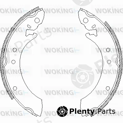Woking Z4618.00 — Brake Shoe