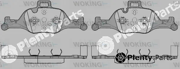 Woking P16403.00 — Brake Pad Set, disc brake