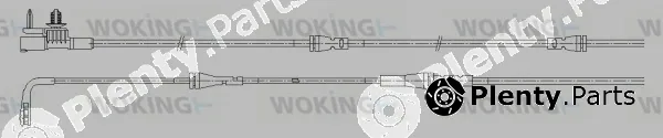 Woking 001169 — Warning Contact, brake pad wear