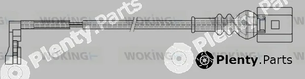 Woking 001205 — Warning Contact, brake pad wear