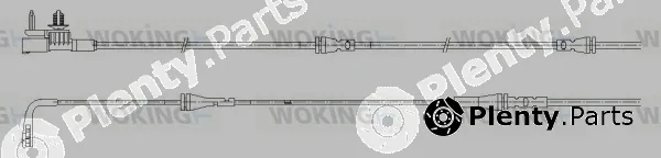 Woking 001172 — Warning Contact, brake pad wear