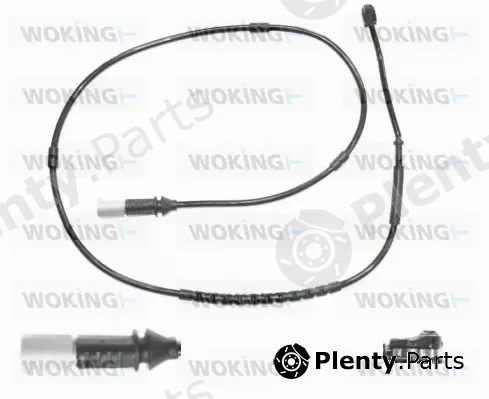 Woking 001131 — Warning Contact, brake pad wear