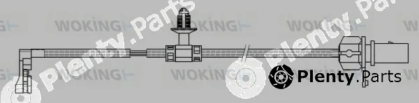 Woking 001167 — Warning Contact, brake pad wear