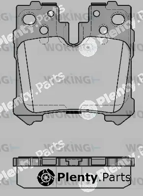 Woking P12213.20 — Brake Pad Set, disc brake
