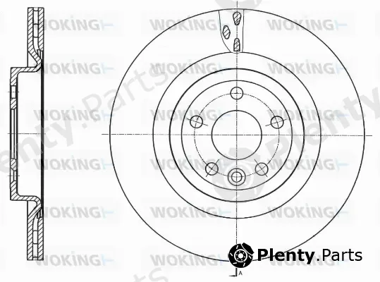 Woking D61759.10 — Brake Disc