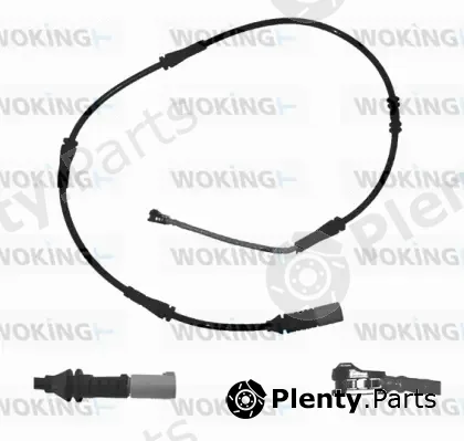 Woking 001117 — Warning Contact, brake pad wear