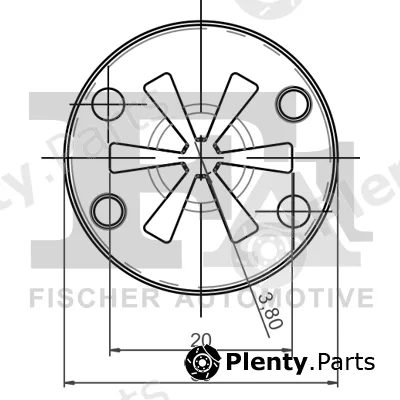 FA1 11-40111.10 — Clip, trim/protection strip