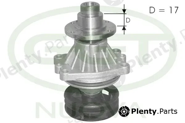 GGT PA10709 — Water Pump, engine cooling