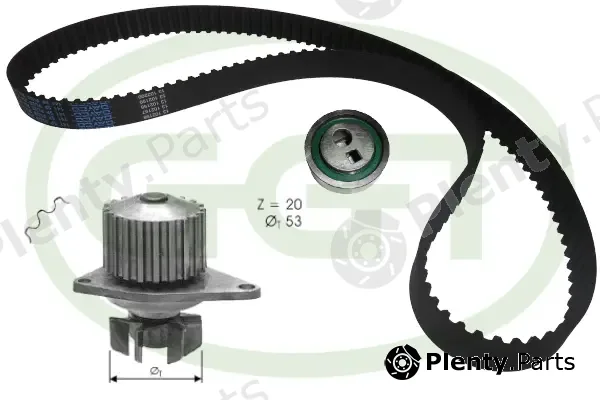 GGT KPA20026 — Water Pump & Timing Belt Kit