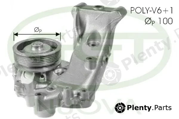 GGT PA11046 — Water Pump, engine cooling