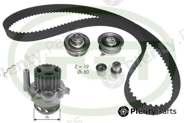 GGT KPA20104 — Water Pump & Timing Belt Kit