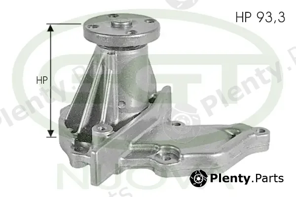 GGT PA10965 — Water Pump, engine cooling