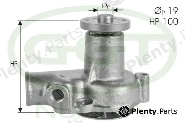 GGT PA00008 — Water Pump, engine cooling
