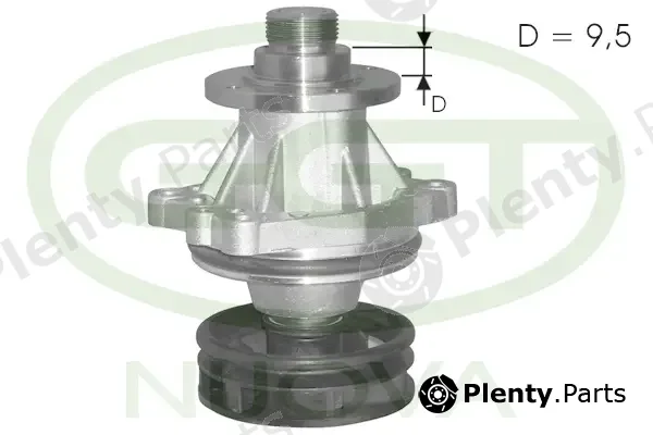 GGT PA10587 — Water Pump, engine cooling