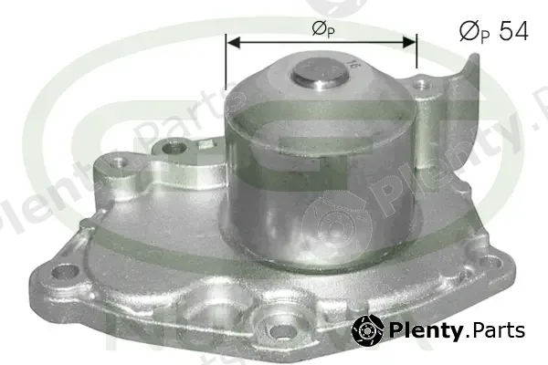 GGT PA12387 — Water Pump, engine cooling