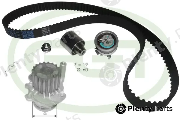 GGT KPA20054 — Water Pump & Timing Belt Kit