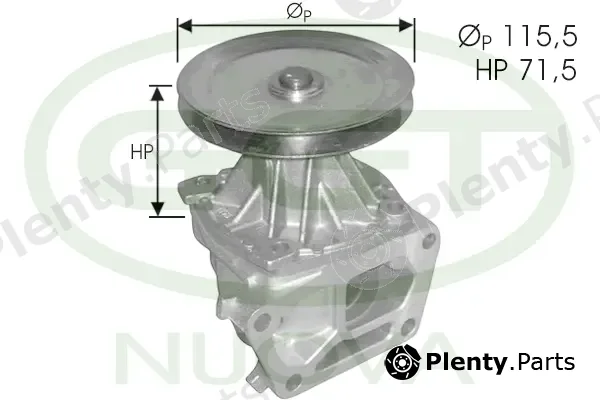 GGT PA00178 — Water Pump, engine cooling