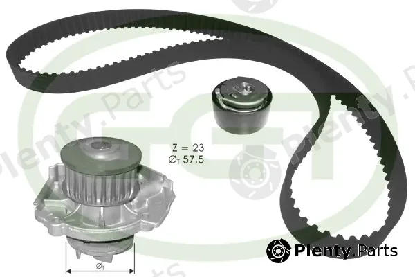 GGT KPA20119 — Water Pump & Timing Belt Kit