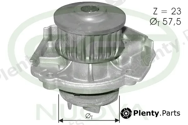 GGT PA11118 — Water Pump, engine cooling