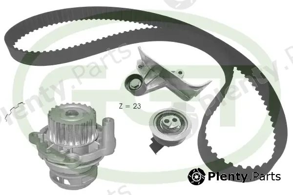 GGT KPA20168 — Water Pump & Timing Belt Kit