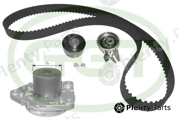 GGT KPA20109 — Water Pump & Timing Belt Kit