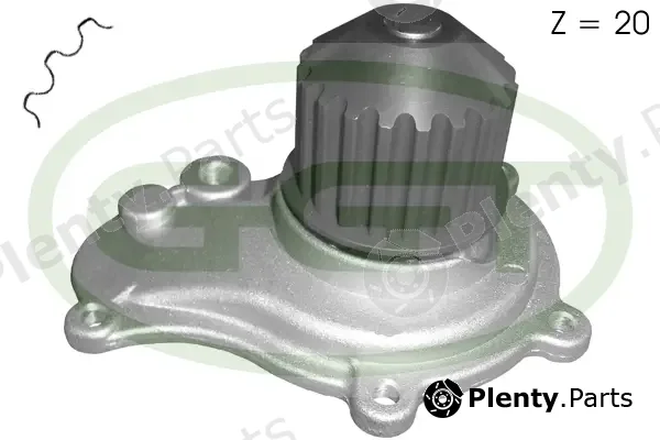 GGT PA12647 — Water Pump, engine cooling