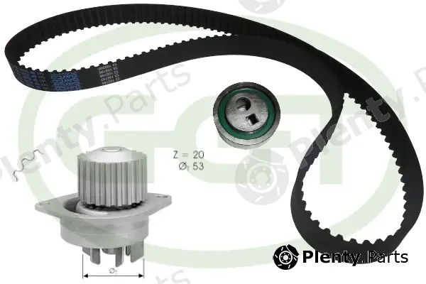 GGT KPA20028 — Water Pump & Timing Belt Kit