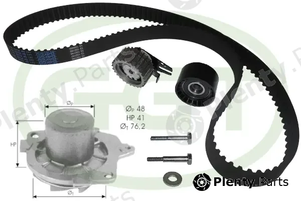 GGT KPA20045 — Water Pump & Timing Belt Kit
