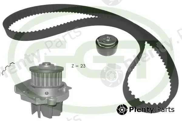 GGT KPA20161 — Water Pump & Timing Belt Kit