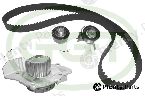 GGT KPA20106 — Water Pump & Timing Belt Kit