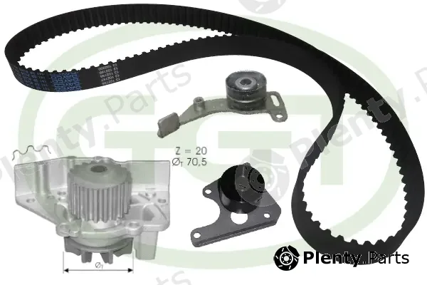 GGT KPA20023 — Water Pump & Timing Belt Kit