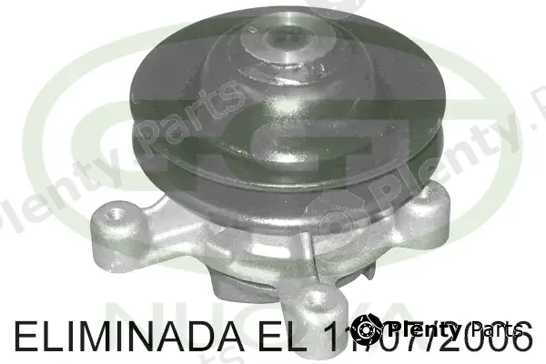 GGT PA12057 — Water Pump, engine cooling