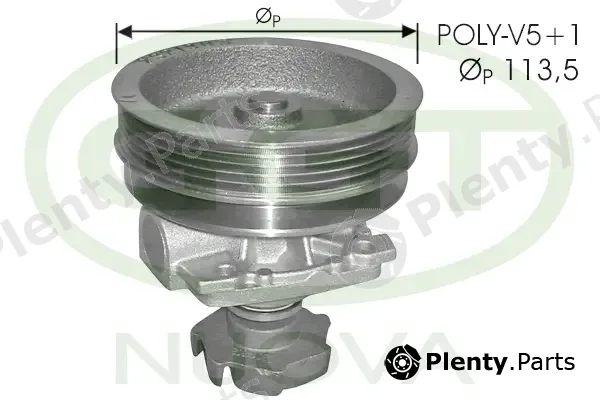 GGT PA10672 — Water Pump, engine cooling